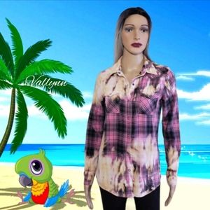 Sale Custom Dipped flannel size small